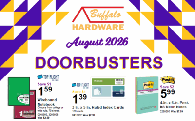 August Promotions